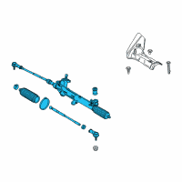 OEM 2011 Ford Transit Connect Gear Assembly Diagram - 7T1Z-3A500-A