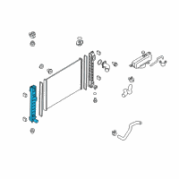 OEM 2014 Infiniti Q70 Tank-Radiator, LH Diagram - 21413-1MG0A