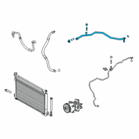 OEM 2021 Toyota Corolla Suction Pipe Diagram - 88707-12441