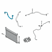 OEM Toyota Corolla Discharge Hose Diagram - 88703-02C70