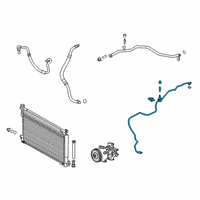 OEM Toyota Corolla Liquid Line Diagram - 88710-02C90