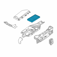 OEM 2009 BMW 535i xDrive Microfilter Diagram - 64-31-9-171-858