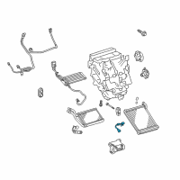 OEM 2015 Toyota Prius C Sunload Sensor Diagram - 88620-52010