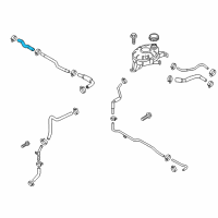 OEM Kia Niro Hose Assembly-Water Diagram - 25450G2020