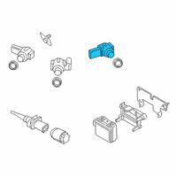 OEM BMW Z4 ULTRASONIC SENSOR, GLACIER S Diagram - 66-20-9-472-200