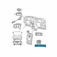 OEM Chrysler Switch-Pod Diagram - 4602659AF