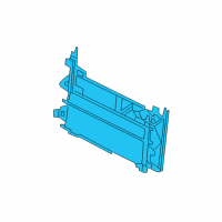 OEM Ford Thunderbird Power Steering Cooler Diagram - XW4Z-3F749-BA