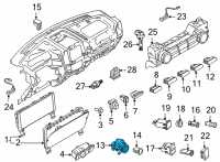OEM 2021 Ford F-150 SWITCH - IGNITION IMPULSE COUN Diagram - ML3Z-12A145-A