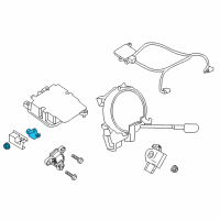 OEM 2017 Nissan Rogue Sport Sensor-Air Bag, Front Center Diagram - K8581-3RA0A