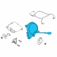 OEM Nissan Rogue Wire Assembly-Steering Diagram - B5554-6FK1D