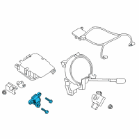 OEM 2017 Nissan Rogue Sport Sensor Assembly-Side Air Bag Diagram - K8836-3TA8A