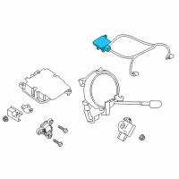 OEM Nissan Rogue Controller Assembly-OCCUPANT Sensor Diagram - 98856-6FK1A