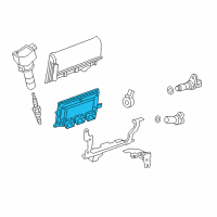 OEM Acura ILX Control Module, Powertrain (Rewritable) Diagram - 37820-R9A-A71