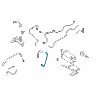 OEM Lincoln MKS Lower Oxygen Sensor Diagram - BH6Z-9G444-A