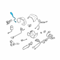 OEM 2001 Cadillac DeVille Lever Asm, Automatic Transmission Control Diagram - 26092330