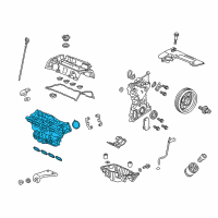 OEM 2015 Honda CR-V Manifold Complete, Int Diagram - 17100-5LA-A01