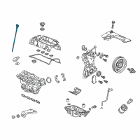 OEM 2015 Honda Accord Gauge Complete, Oil Le Diagram - 15650-5A2-A04