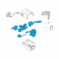 OEM Toyota Prius Combo Switch Diagram - 84310-47030