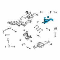OEM 2014 Ford Flex Upper Control Arm Diagram - DB5Z-5A804-C