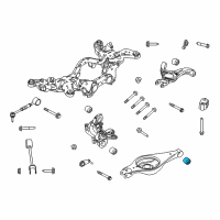 OEM Ford Police Interceptor Sedan Lower Control Arm Insulator Diagram - 8A8Z-5A638-B