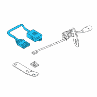 OEM BMW Z8 Interface, Cruise Control Diagram - 65-71-8-380-054