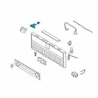 OEM Lincoln Lock Controller Diagram - F75Z-9943170-AA