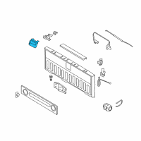 OEM 2009 Ford F-150 Handle Diagram - 8L3Z-9943400-DH