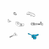 OEM 2001 Chrysler Concorde Switch-Ignition Diagram - 5014176AA