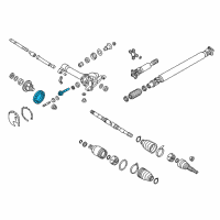 OEM 2020 Nissan Frontier Gear Set-Final Drive Diagram - 38100-EA28B