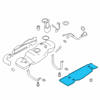 OEM Ford Skid Plate Diagram - AL3Z-9A147-A