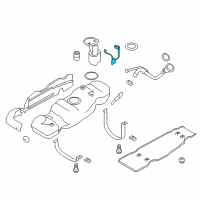 OEM 2014 Ford F-150 Fuel Gauge Sending Unit Diagram - 9L3Z-9A299-E