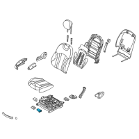 OEM Hyundai Genesis Control Unit-Heater Diagram - 88540-B1000