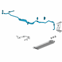 OEM 2017 Cadillac ATS Hose & Tube Assembly Diagram - 84003660