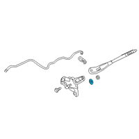 OEM 2021 Cadillac XT6 Rear Arm Diagram - 84694574