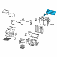 OEM 2020 Jeep Wrangler Heater-Cab Diagram - 68301881AA