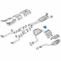 OEM 2013 Hyundai Genesis Support-Hanger Diagram - 28785-3M000