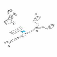 OEM Nissan INSUL Heat FRNT Diagram - 74758-9HE0A