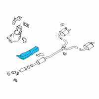 OEM Nissan Altima INSUL Heat FFLR Diagram - 74753-6CT0A