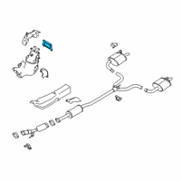OEM Nissan Rogue Gasket Diagram - 14036-6CE0A