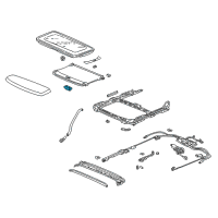 OEM 2000 Honda Accord Handle, Sunshade *YR169L* (MILD BEIGE) Diagram - 70611-S84-A01ZC