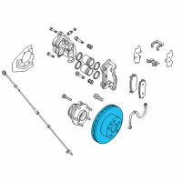OEM Infiniti Rotor-Disc Brake, Front Diagram - 40206-3JA0A