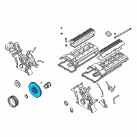 OEM 2000 BMW M5 Vibration Damper Diagram - 11-23-1-407-327