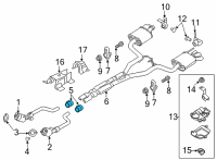 OEM 2022 Ford Mustang Clamp Diagram - KR3Z-5A231-A