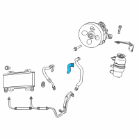 OEM 2016 Dodge Viper Package-Power Steering Supply Diagram - 68028573AA