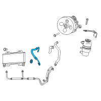 OEM 2016 Dodge Viper Line-Power Steering Diagram - 68029526AB