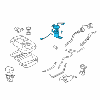 OEM Mercury Mariner Fuel Pump Diagram - 8M6Z-9H307-C