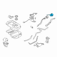 OEM Ford Focus Fuel Cap Diagram - 7S4Z-9030-A