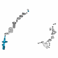 OEM 2012 Lexus HS250h ABSORBER Set, Shock Diagram - 48520-79145