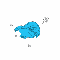 OEM Nissan Quest Lamp Unit-Fog Diagram - 26159-5Z000