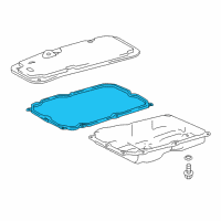 OEM 2017 Toyota Tacoma Pan Gasket Diagram - 35168-04010